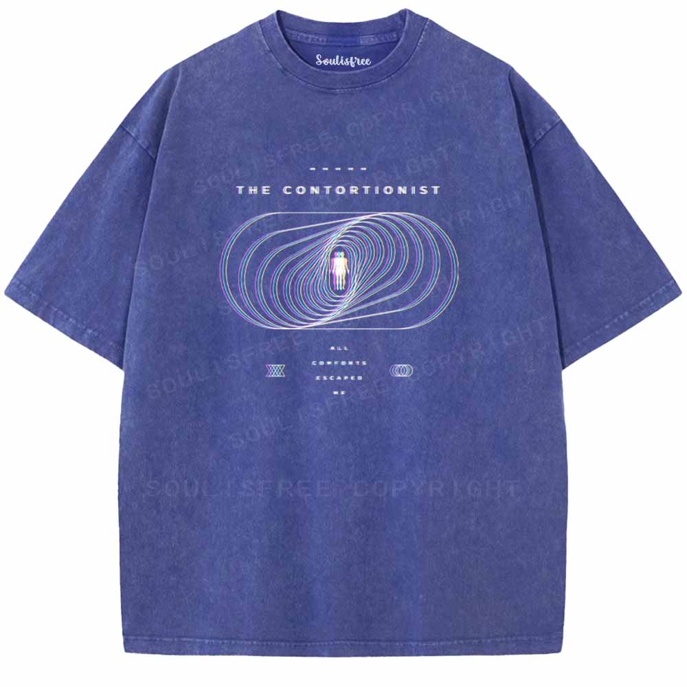 Soulisfree  ΤHE CONTORTIONIST Washed Tee