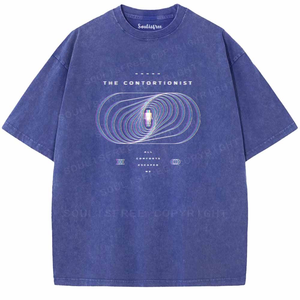 Soulisfree  ΤHE CONTORTIONIST Washed Tee