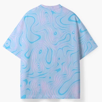 Soulisfree Blue Mirage ECO‑PERF Graphic Tee