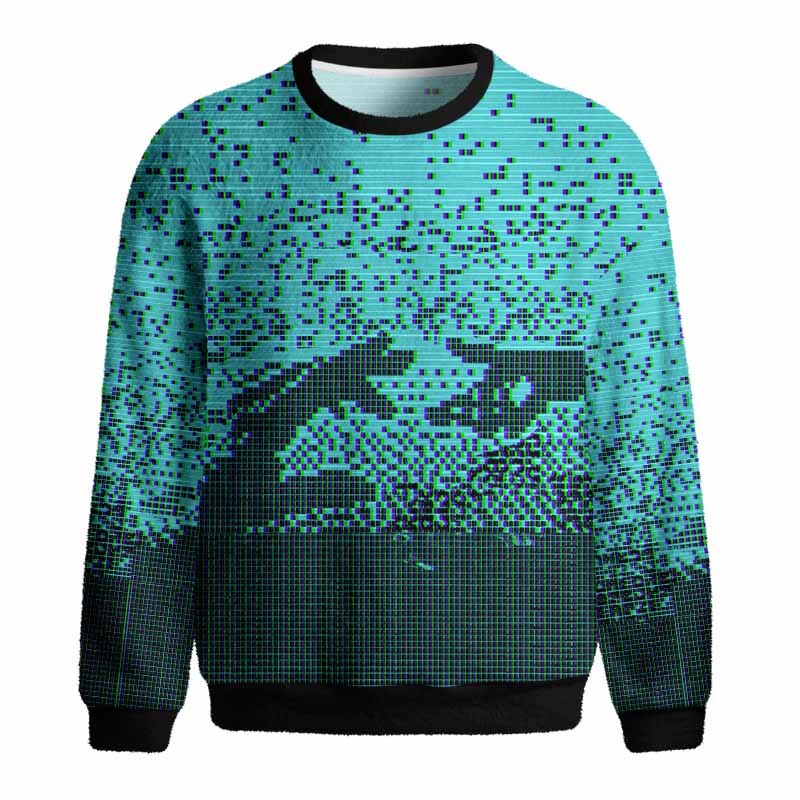 Soulisfree Phenomenal World Fuzzy Crewneck Sweater