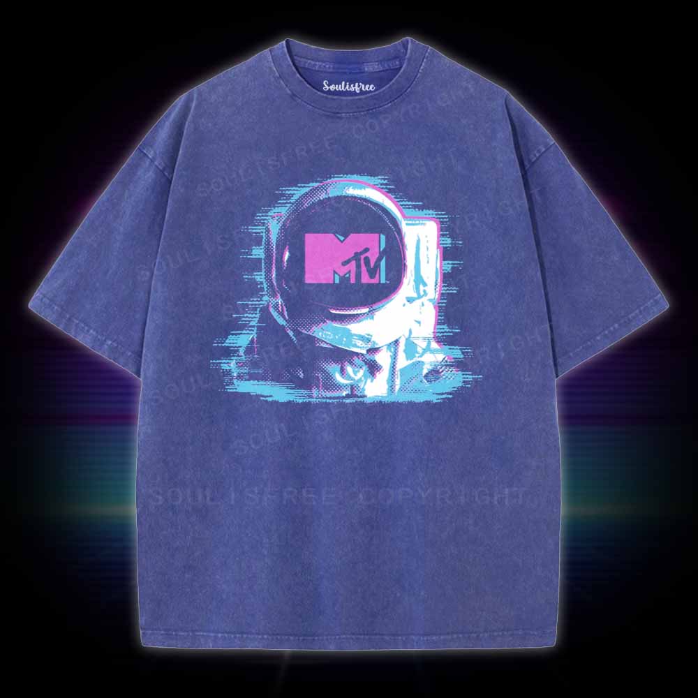 Soulisfree MTV Astronaut  Washed Tee