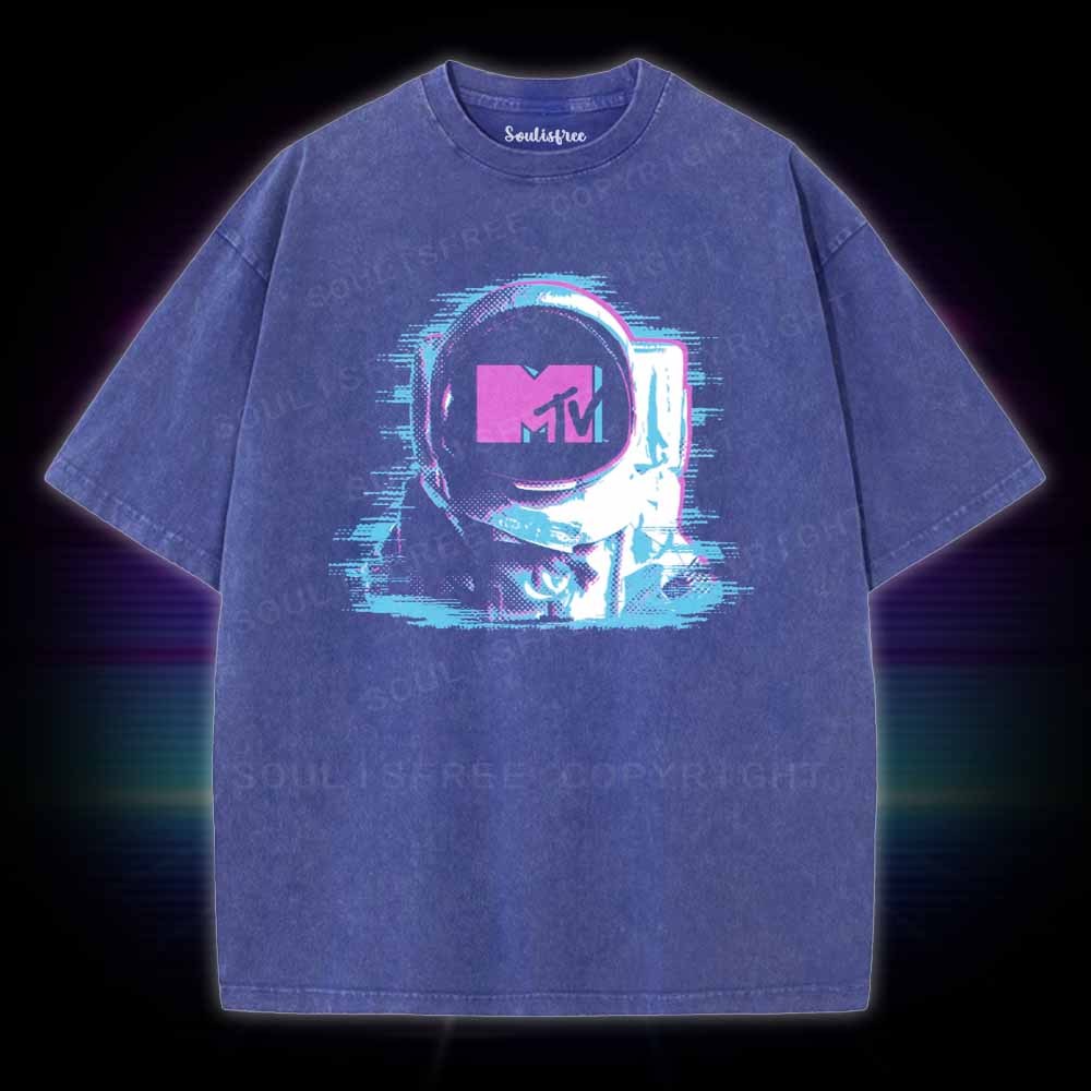 Soulisfree MTV Astronaut  Washed Tee