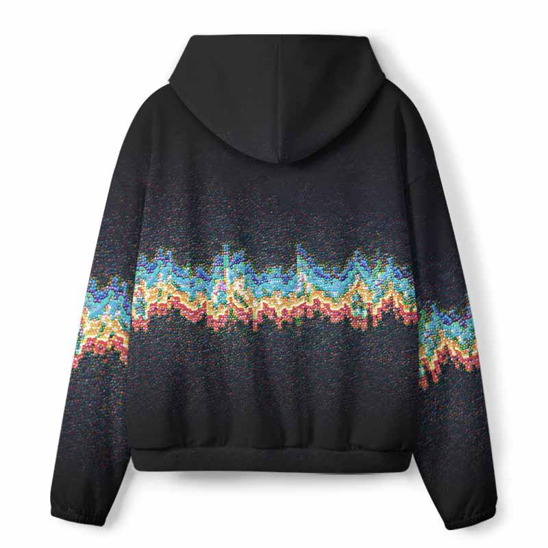 Soulisfree  Energy Signal All-Over Print Hoodie