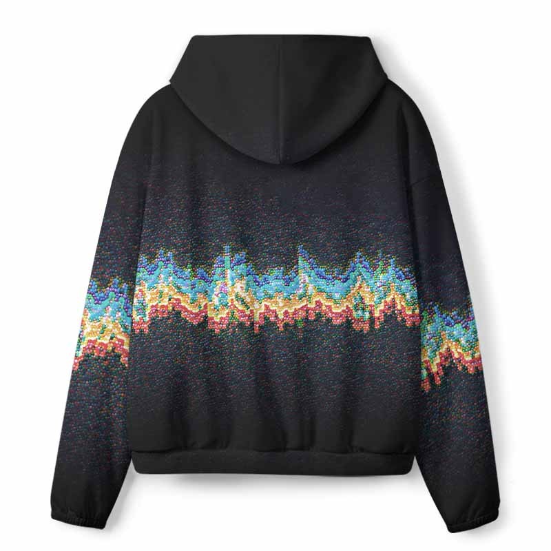 Soulisfree  Energy Signal All-Over Print Hoodie