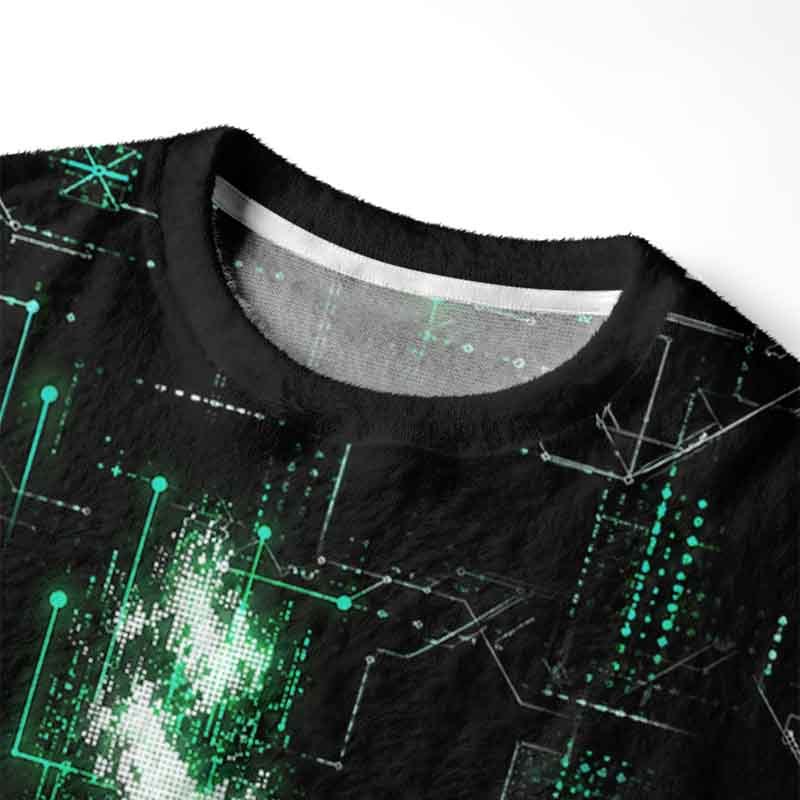 Soulisfree  To Be A Star, You Must Burn Fuzzy Crewneck Sweater