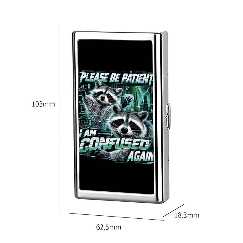 Soulisfree Confused Again  Metal Pocket Case
