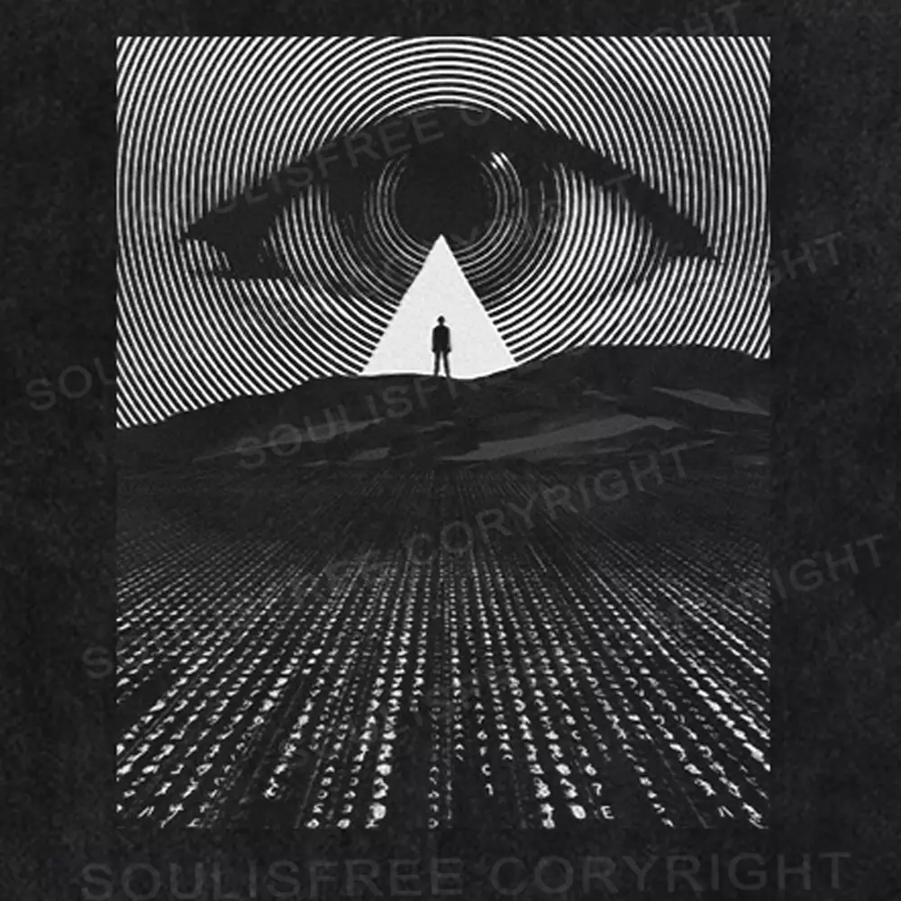 Through the Eye: Unlocking the Infinite Washed T-shirt