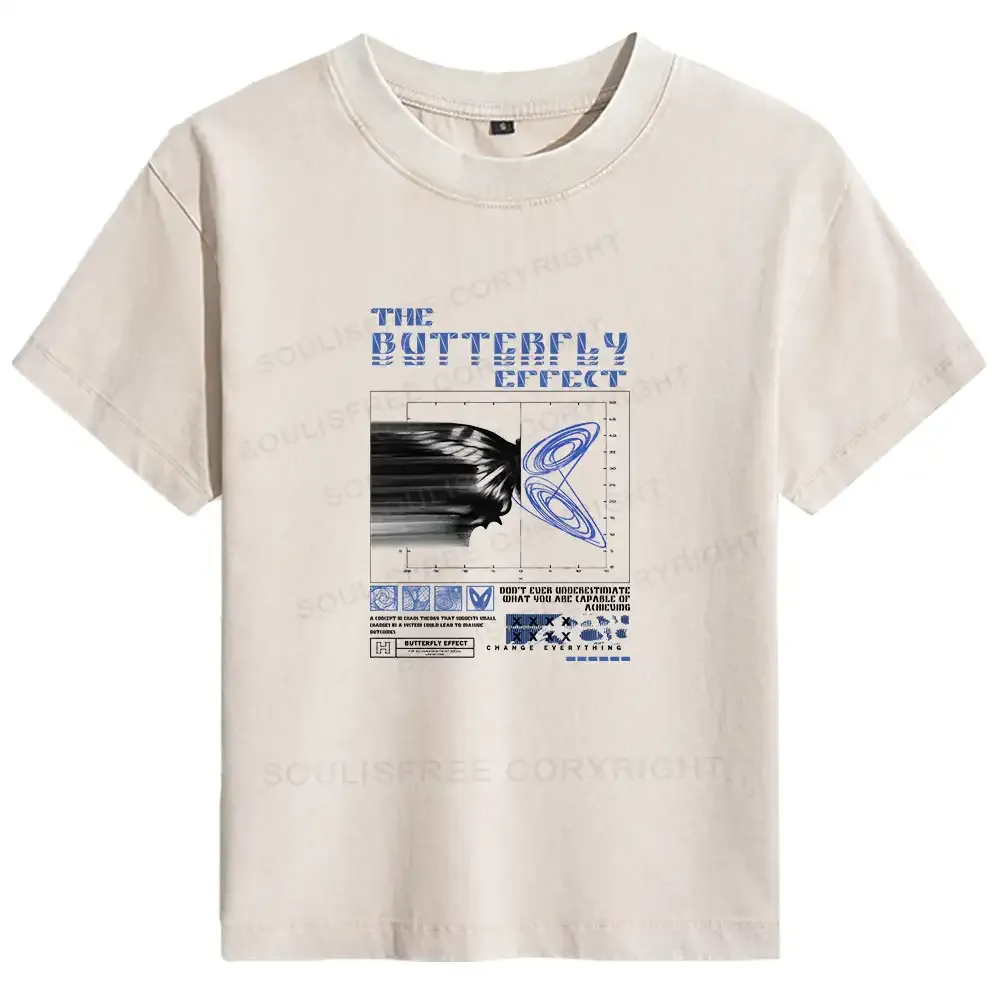 Chaos in Motion Basic Washed T-shirt