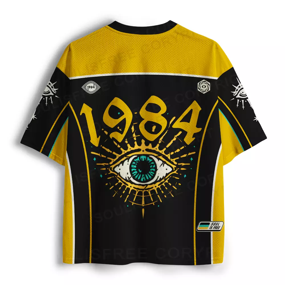 WHO CONTROLS THE PAST CONTROLS THE FUTURE Mesh Jersey