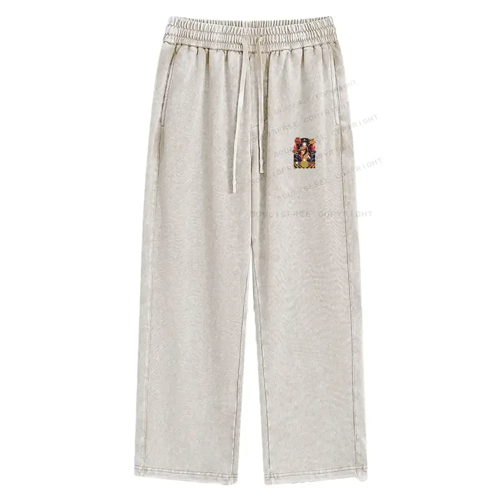 Flee Washed Baggy Sweatpants