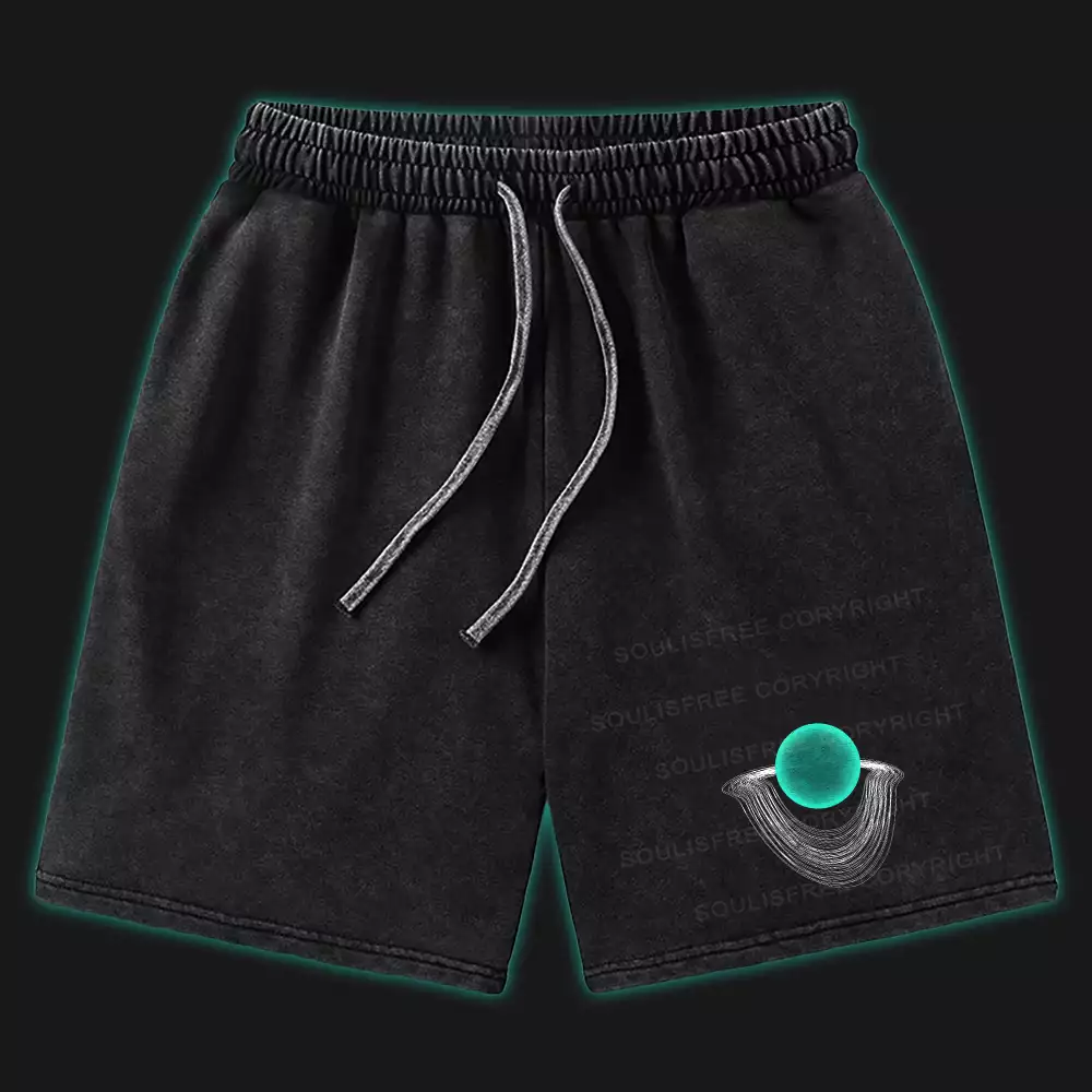 Beyond The Universe Washed Shorts