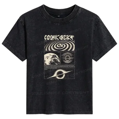 Universe Collapse Basic Washed T-shirt