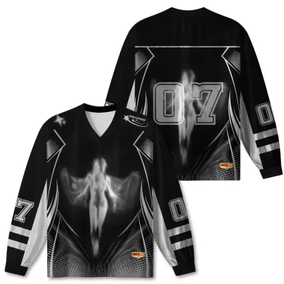 Personalized Shadow Series : Woman Ⅸ  Long Sleeve Jersey