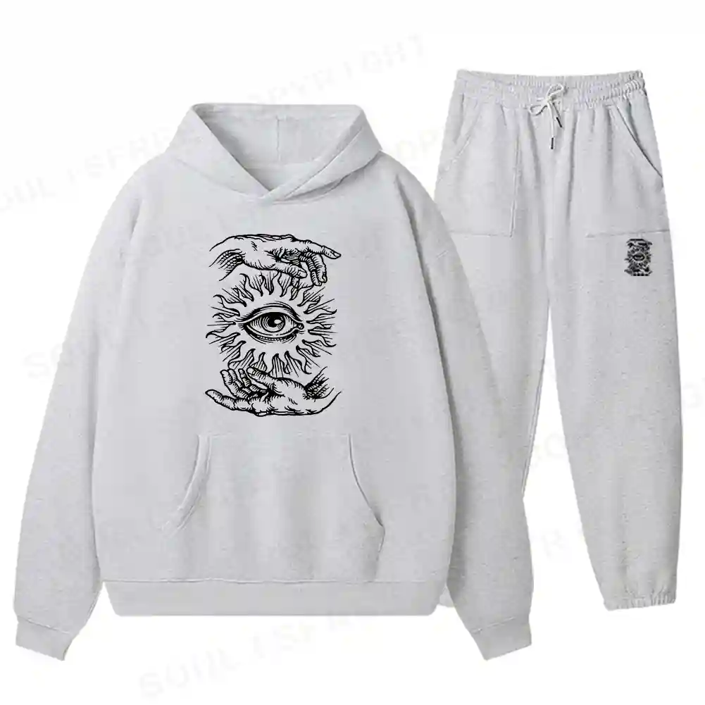 Ethereal Vision Fleece Hoodie Set