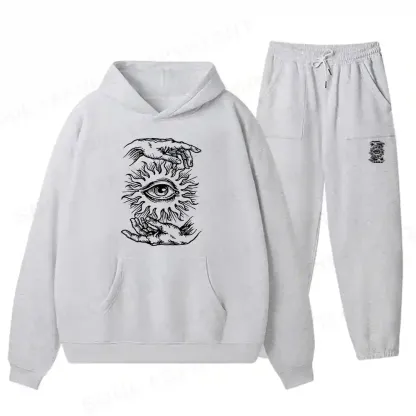 Ethereal Vision Fleece Hoodie Set