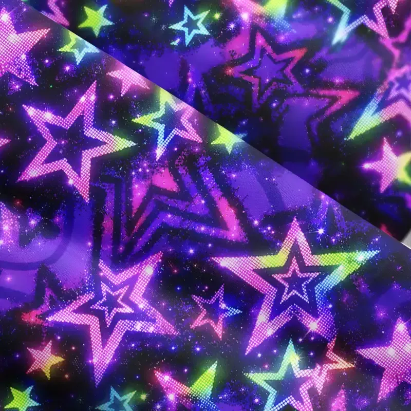 Soulisfree  Neon Galaxy Star Boho Maxi Dress