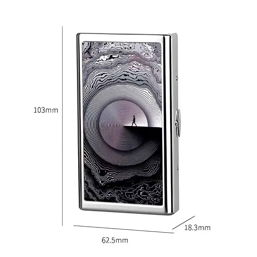 Soulisfree Breaking Rejection Metal Pocket Case