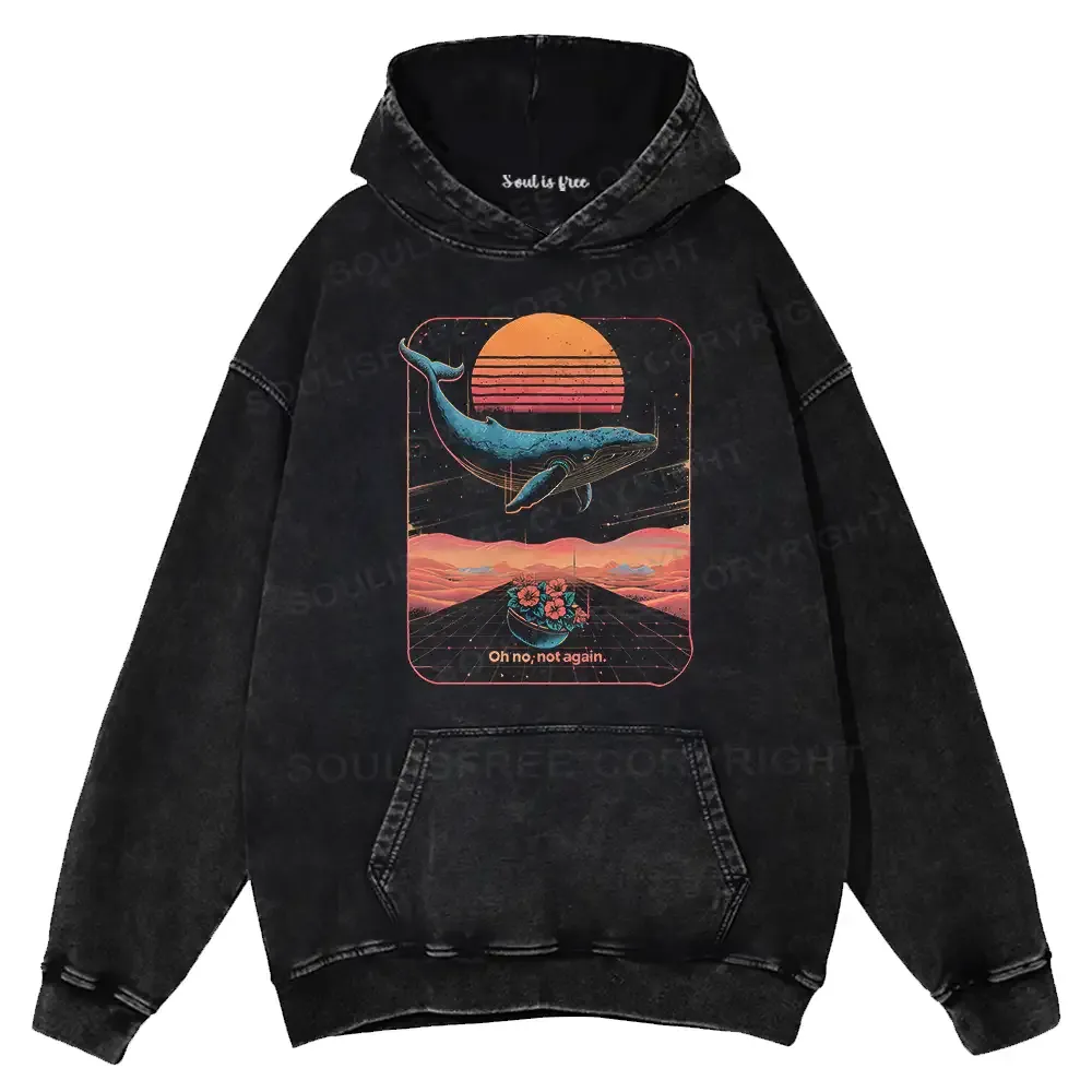 Designed Galactic Lullaby Washed Hoodie