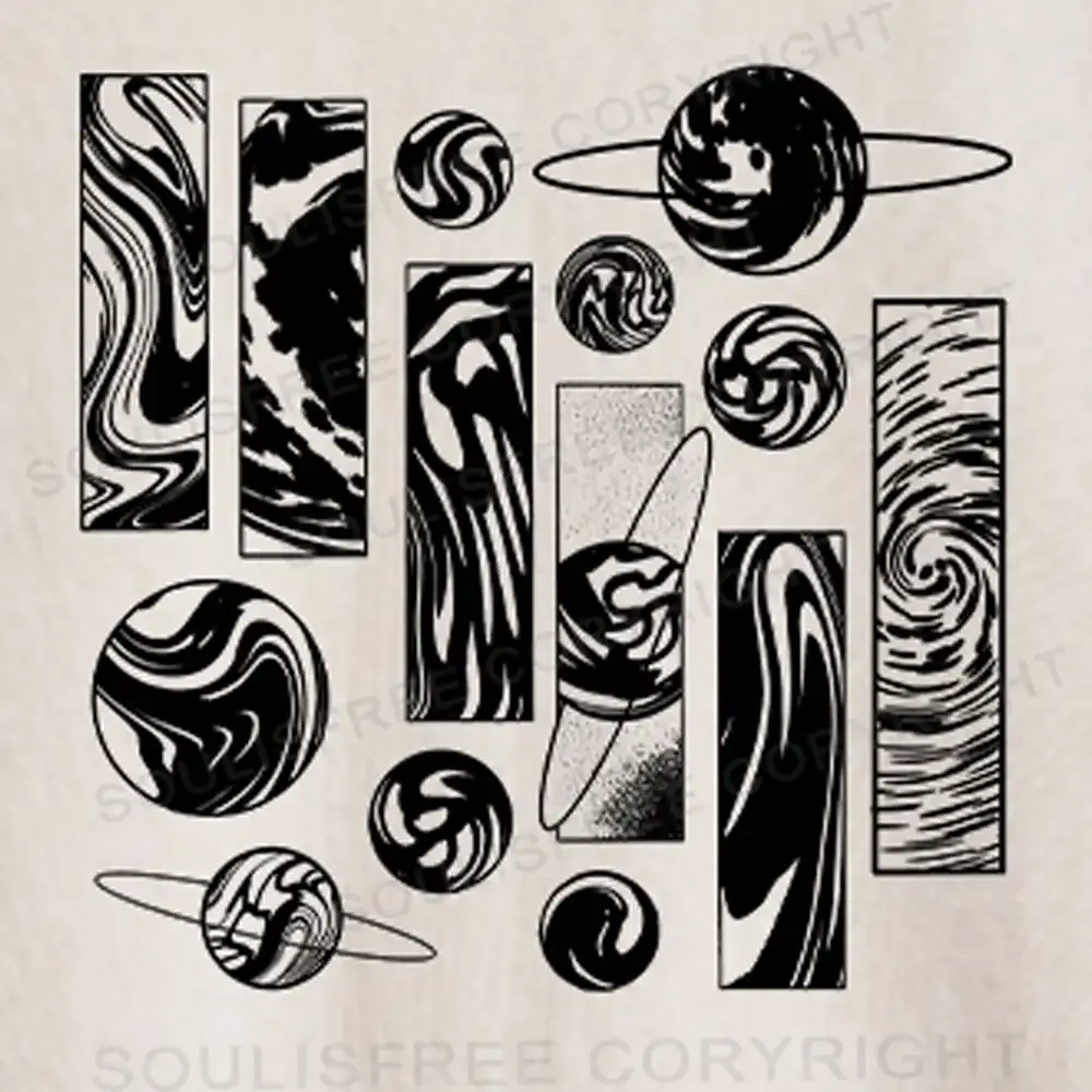 Galaxy Washed Crop T-shirt