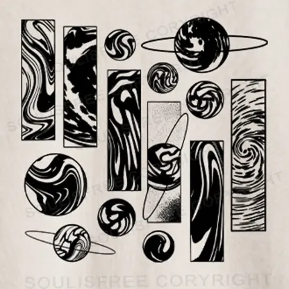 Galaxy Washed Crop T-shirt