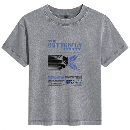 Chaos in Motion Basic Washed T-shirt