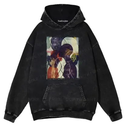 The Sea Of People Rises And Falls Washed Hoodie