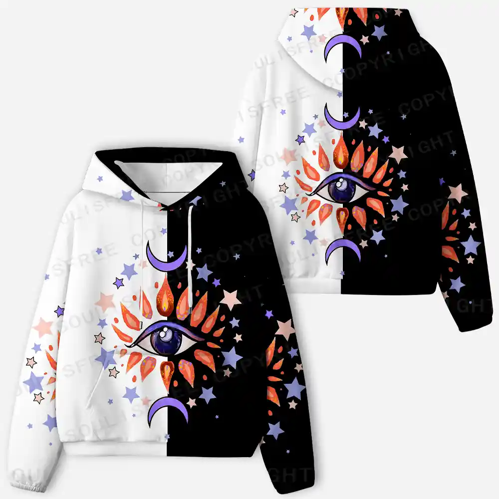 Stellar Gaze All-Over Print Hoodie