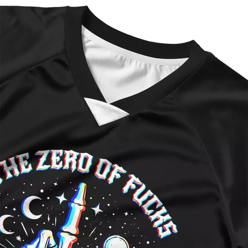 Soulisfree The Zero Of Fucks Cropped Jersey