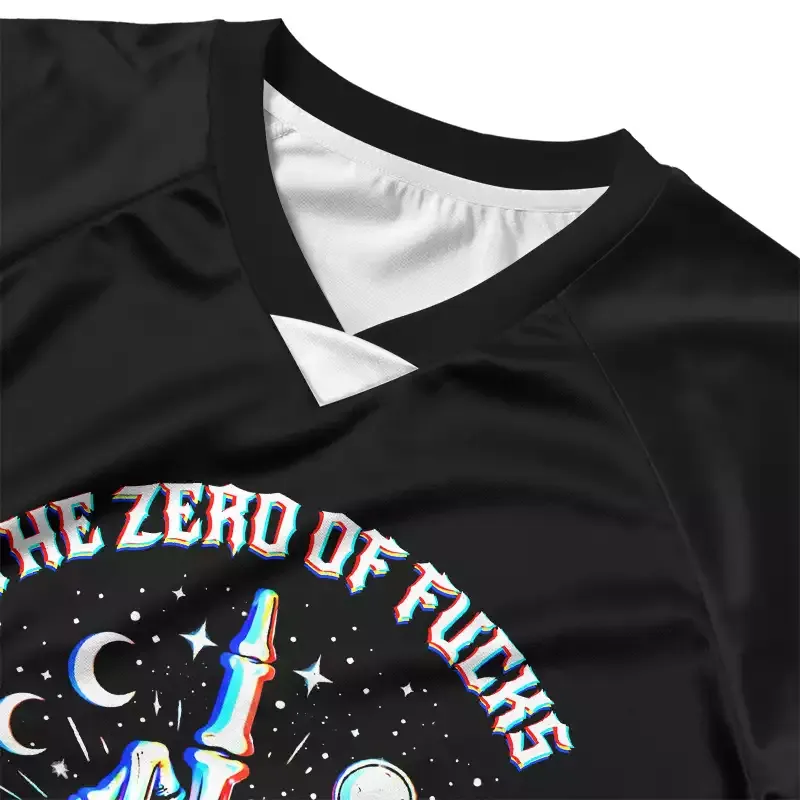 Soulisfree The Zero Of Fucks Cropped Jersey