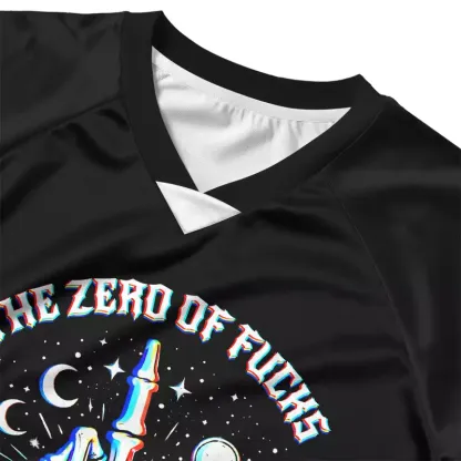 Soulisfree The Zero Of Fucks Cropped Jersey