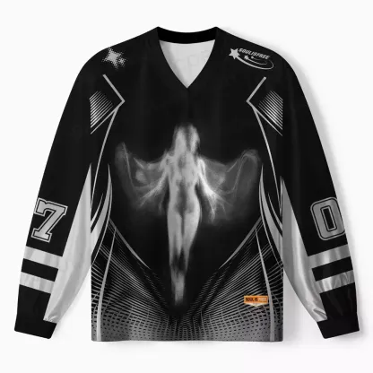 Personalized Shadow Series : Woman Ⅸ  Long Sleeve Jersey