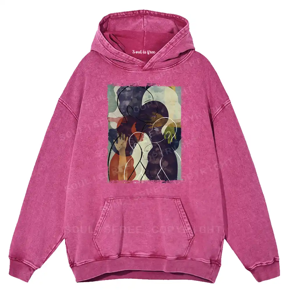 The Sea Of People Rises And Falls Washed Hoodie