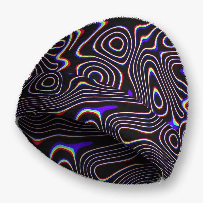 Soulisfree Psy Current – Liquid Energy Fuzzy Beanie