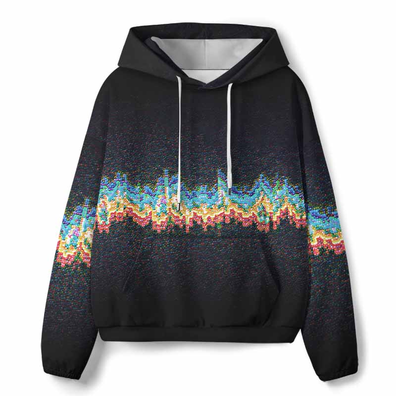 Soulisfree  Energy Signal All-Over Print Hoodie