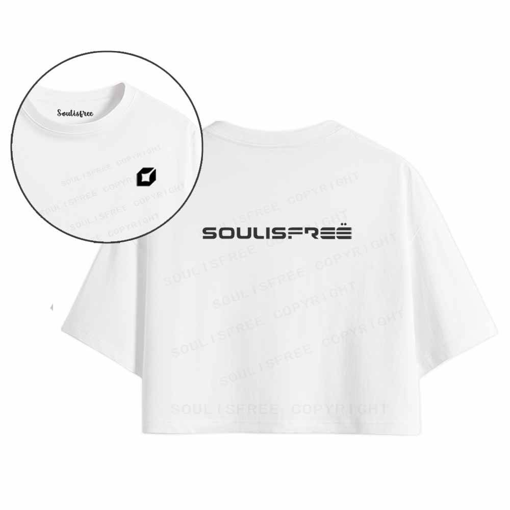 Soulisfree Soul Is Free Crop Tee