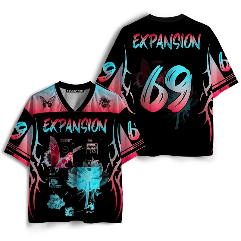 Soulisfree X-Ray Butterfly Mesh Jersey