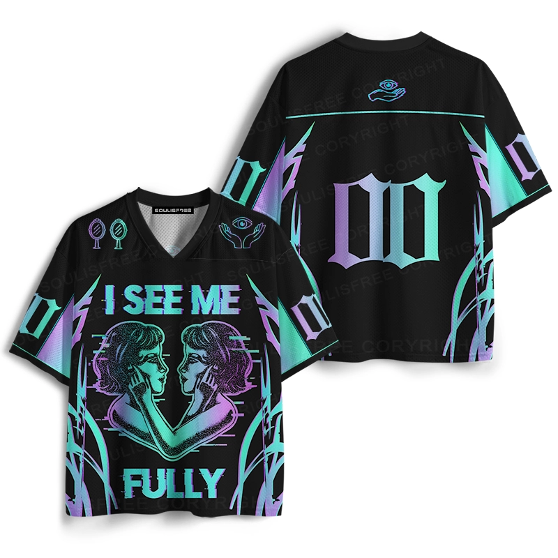 Soulisfree I SEE ME FULLY Mesh Jersey