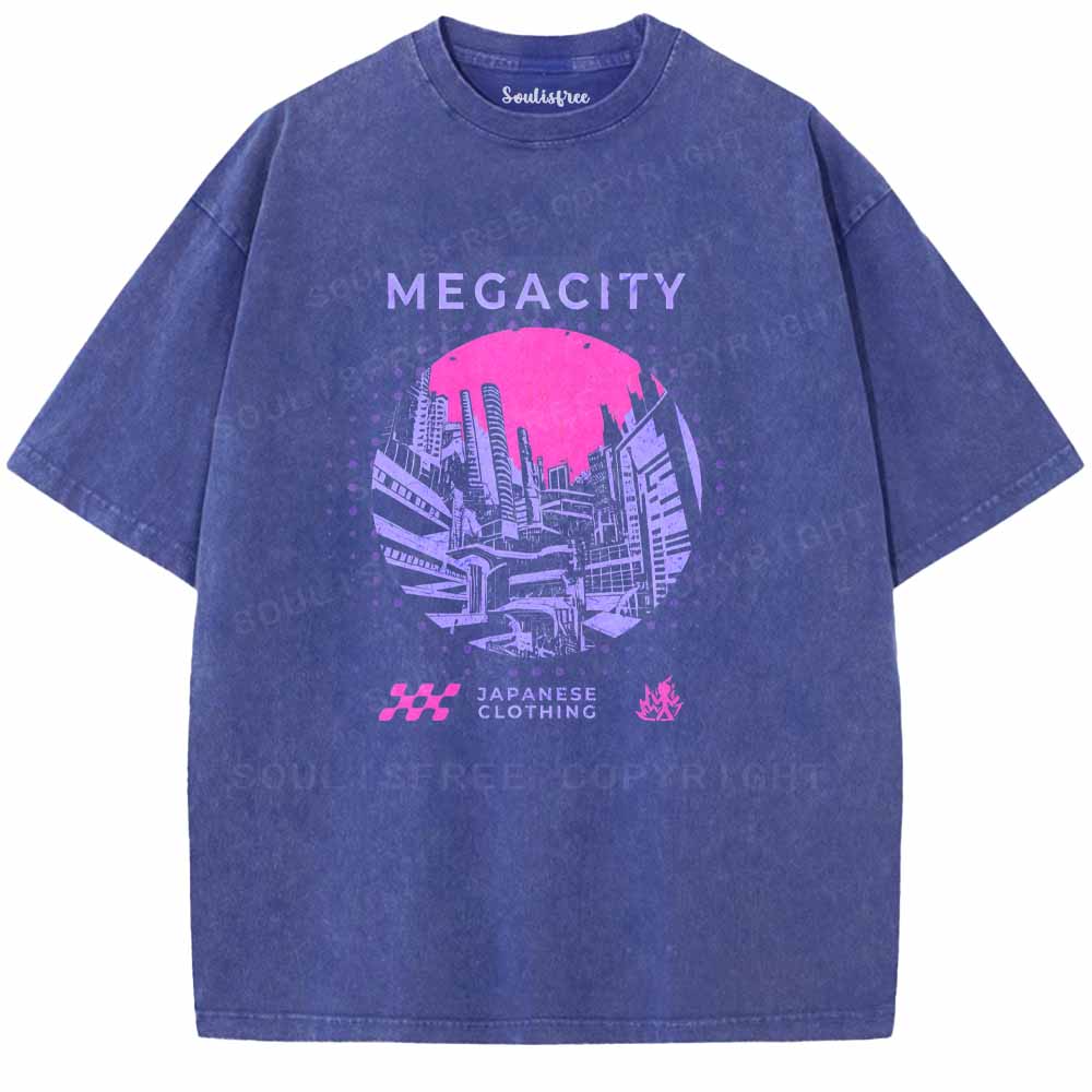 Soulisfree Megacity East Urban Grind Washed Tee