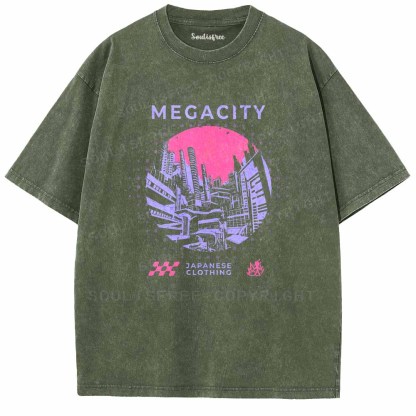 Soulisfree Megacity East Urban Grind Washed Tee