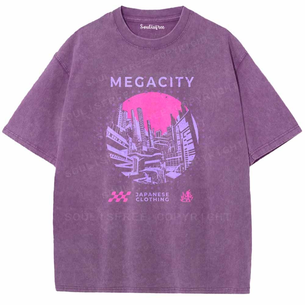 Soulisfree Megacity East Urban Grind Washed Tee