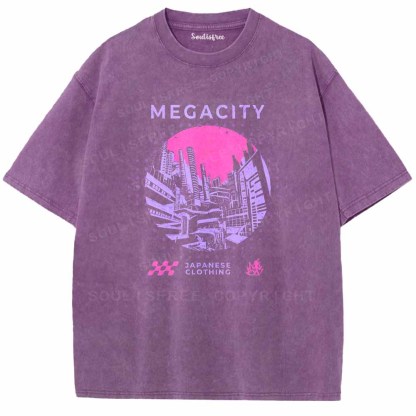 Soulisfree Megacity East Urban Grind Washed Tee