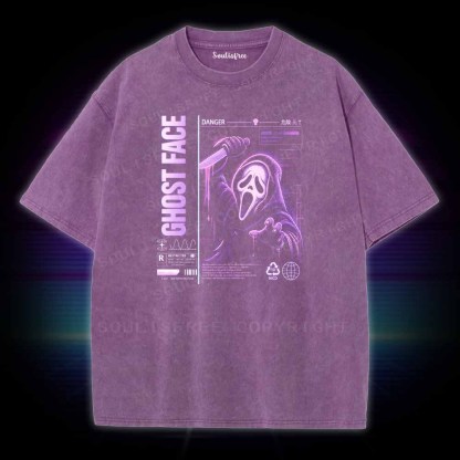 Soulisfree Ghost Face Washed Tee