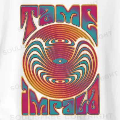 Psychedelic Moment Off Shoulder Top