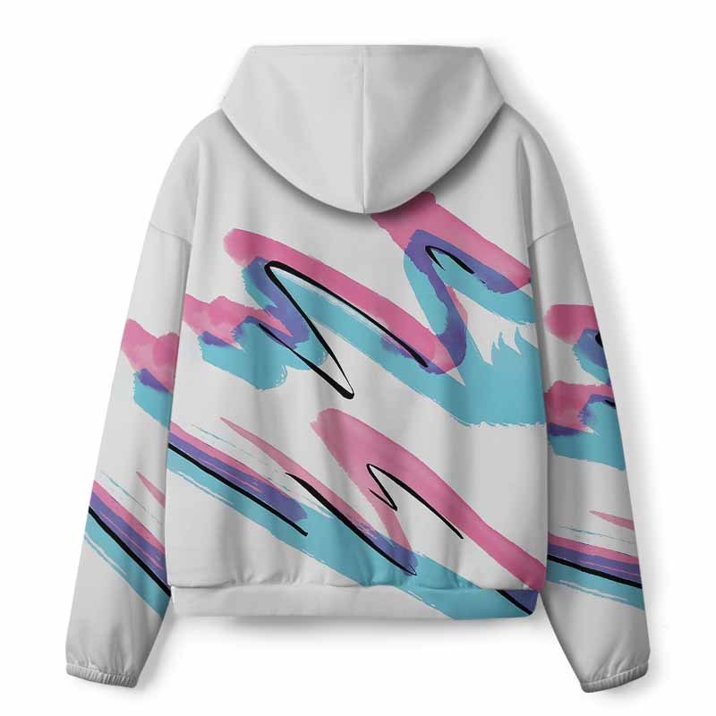 Soulisfree Steamwave Graffiti All-Over Print Hoodie