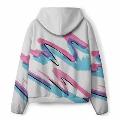 Soulisfree Steamwave Graffiti All-Over Print Hoodie