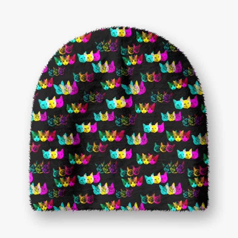 Soulisfree Psy Current – Liquid Energy Fuzzy Beanie