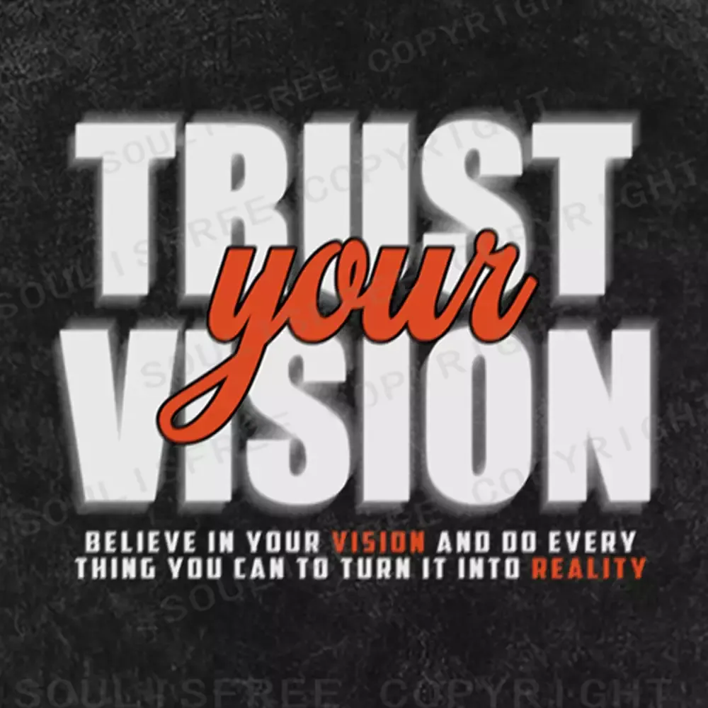 TRUST YOUR VISION  1 Washed T-shirt