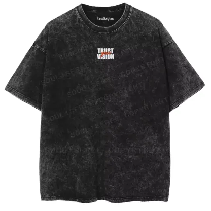 TRUST YOUR VISION  1 Washed T-shirt