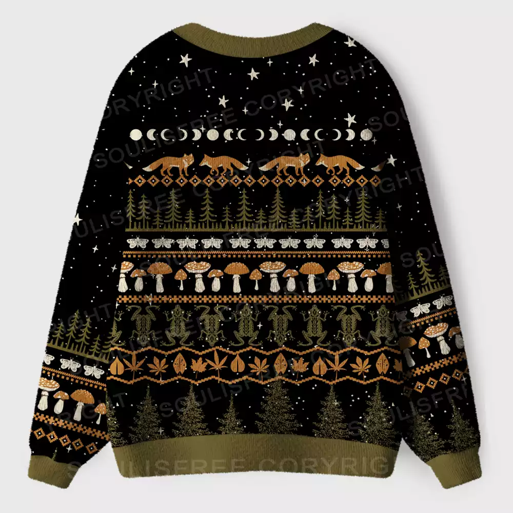 Mystic Woods Ugly Cardigan Sweaters