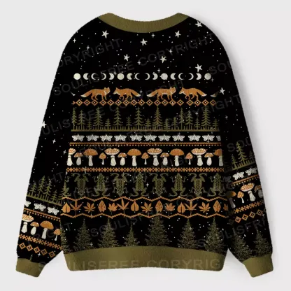 Mystic Woods Ugly Cardigan Sweaters